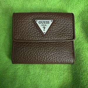 Guess Brown Leather Wallet